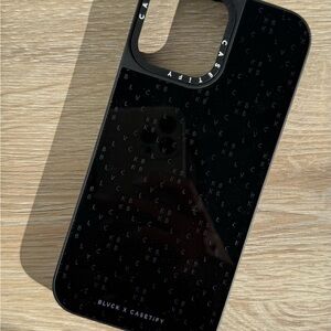Casetify Black Patterned Phone Case - IPhone 12 Pro Max
